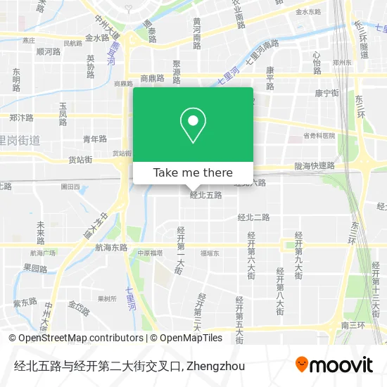经北五路与经开第二大街交叉口 map