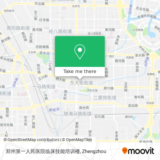 郑州第一人民医院临床技能培训楼 map
