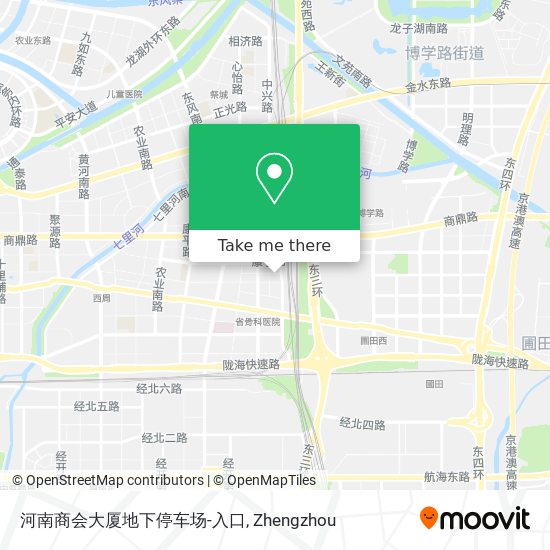 河南商会大厦地下停车场-入口 map