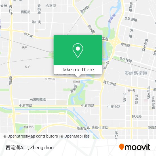 西流湖A口 map