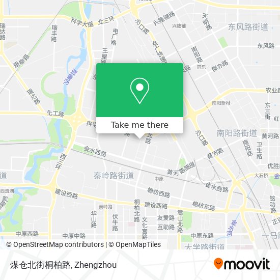 煤仓北街桐柏路 map