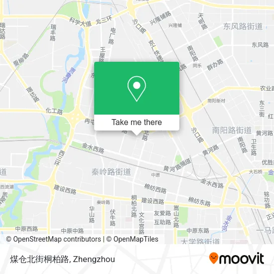 煤仓北街桐柏路 map