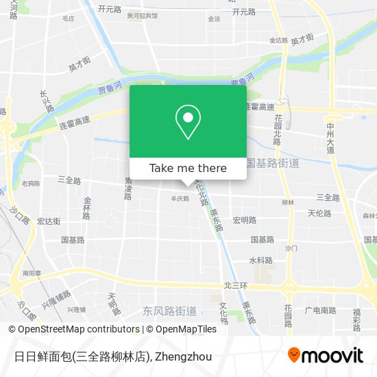 日日鲜面包(三全路柳林店) map