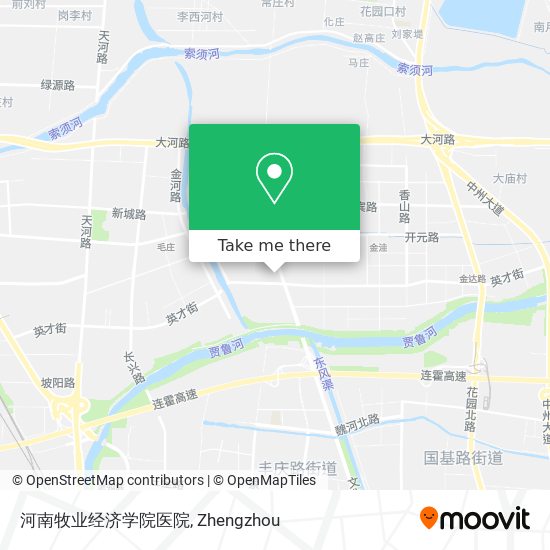 河南牧业经济学院医院 map
