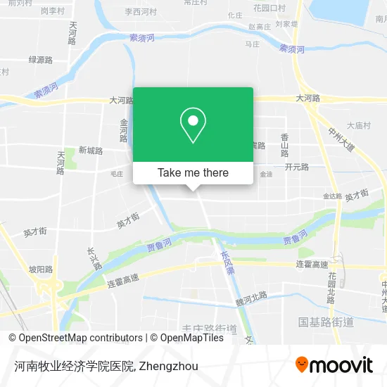 河南牧业经济学院医院 map