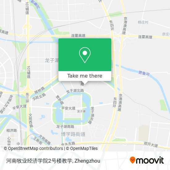 河南牧业经济学院2号楼教学 map