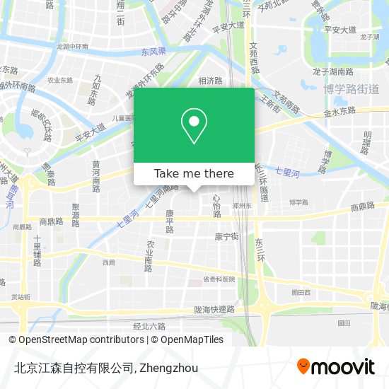 北京江森自控有限公司 map