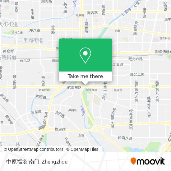 中原福塔-南门 map