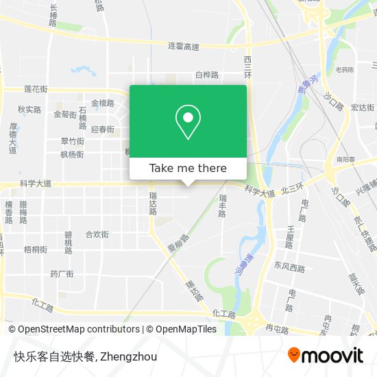 快乐客自选快餐 map