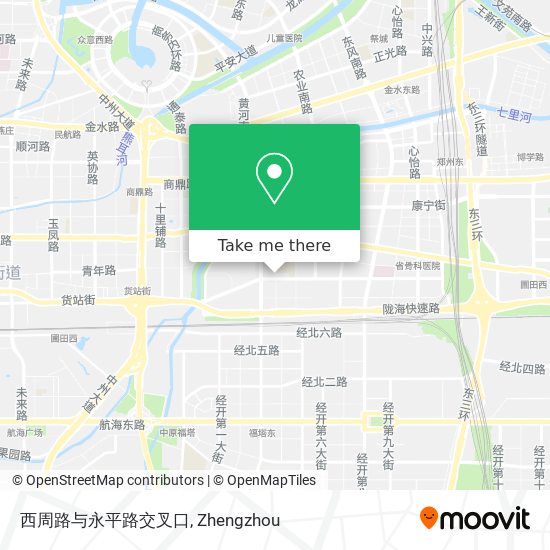 西周路与永平路交叉口 map