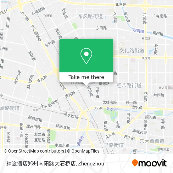 精途酒店郑州南阳路大石桥店 map