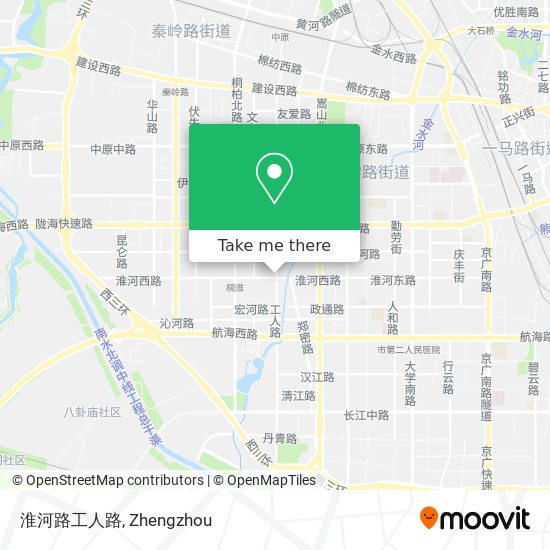 淮河路工人路 map