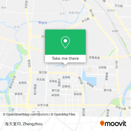 海天复印 map