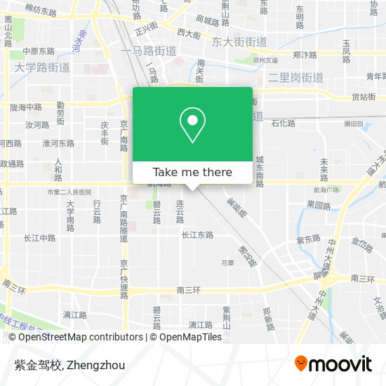 紫金驾校 map