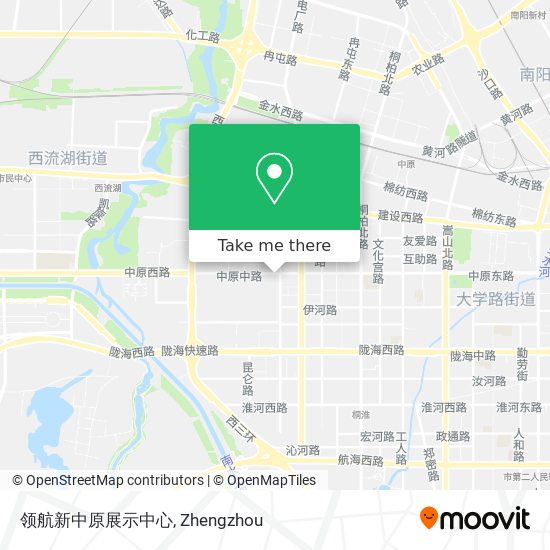 领航新中原展示中心 map