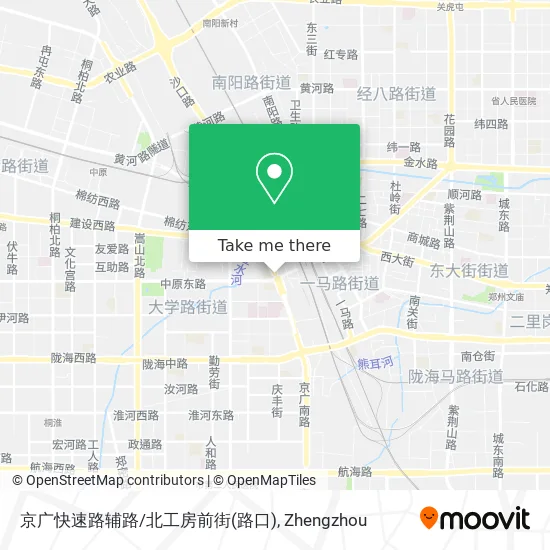 京广快速路辅路/北工房前街(路口) map