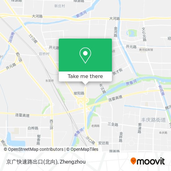 京广快速路出口(北向) map