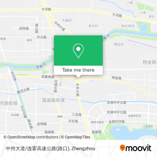 中州大道/连霍高速公路(路口) map