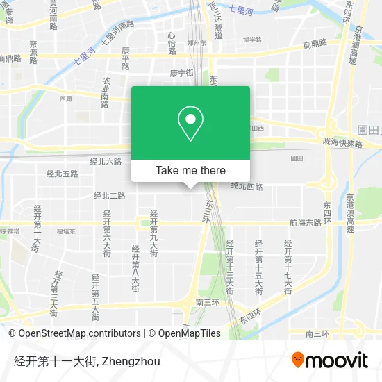 经开第十一大街 map