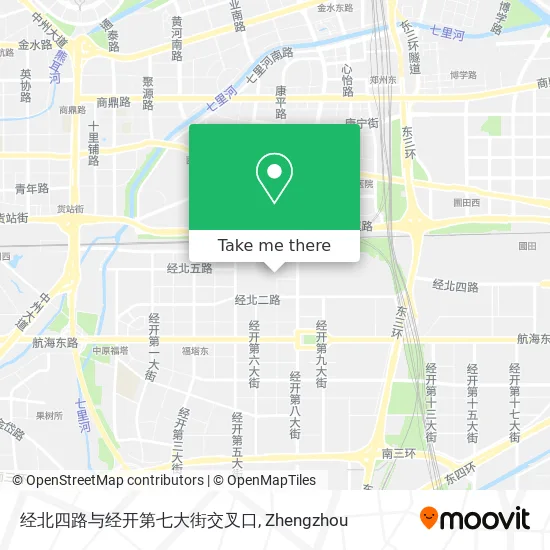 经北四路与经开第七大街交叉口 map