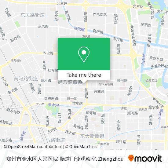 郑州市金水区人民医院-肠道门诊观察室 map