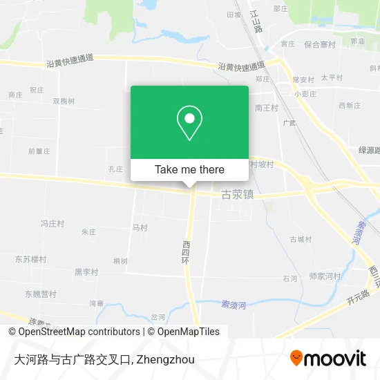 大河路与古广路交叉口 map