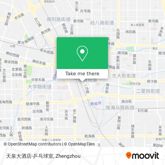 天泉大酒店-乒乓球室 map