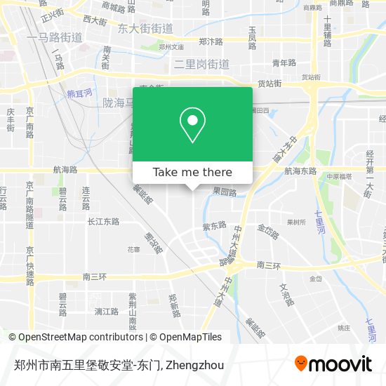 郑州市南五里堡敬安堂-东门 map