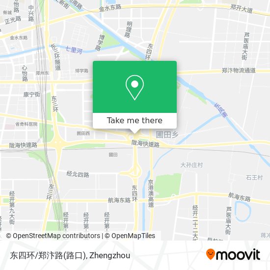 东四环/郑汴路(路口) map