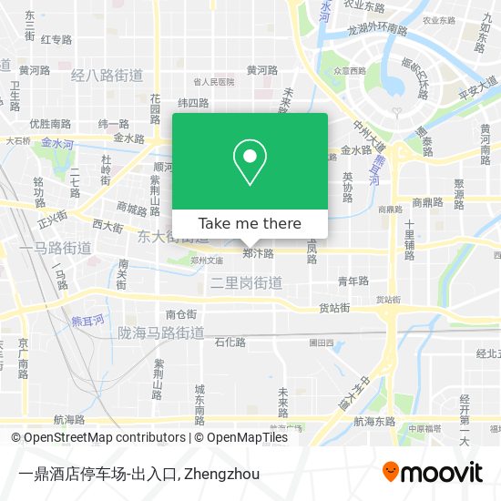 一鼎酒店停车场-出入口 map