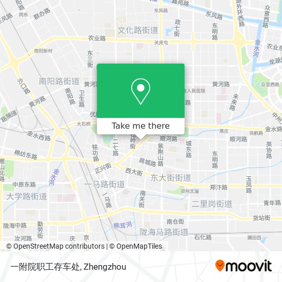 一附院职工存车处 map