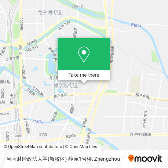 河南财经政法大学(新校区)-静苑1号楼 map