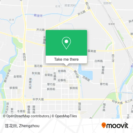 莲花街 map
