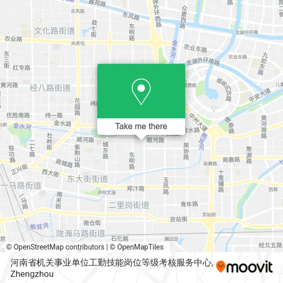 河南省机关事业单位工勤技能岗位等级考核服务中心 map