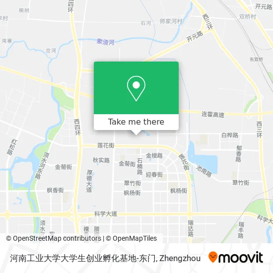 河南工业大学大学生创业孵化基地-东门 map