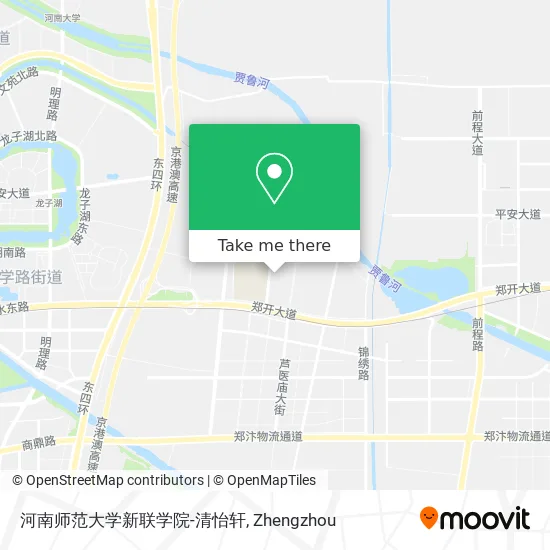 河南师范大学新联学院-清怡轩 map