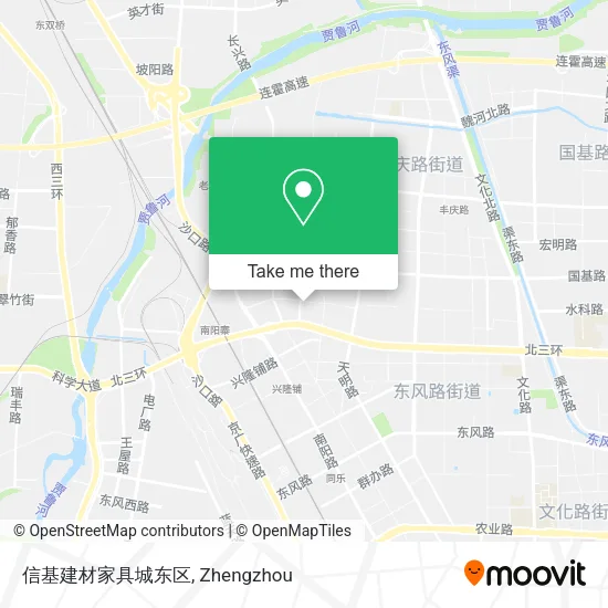 信基建材家具城东区 map