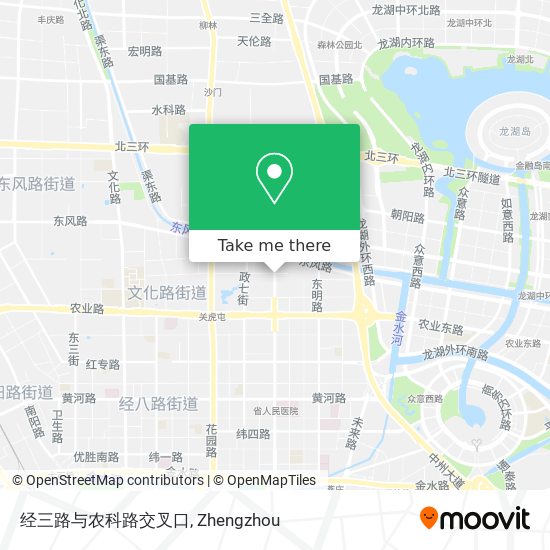 经三路与农科路交叉口 map