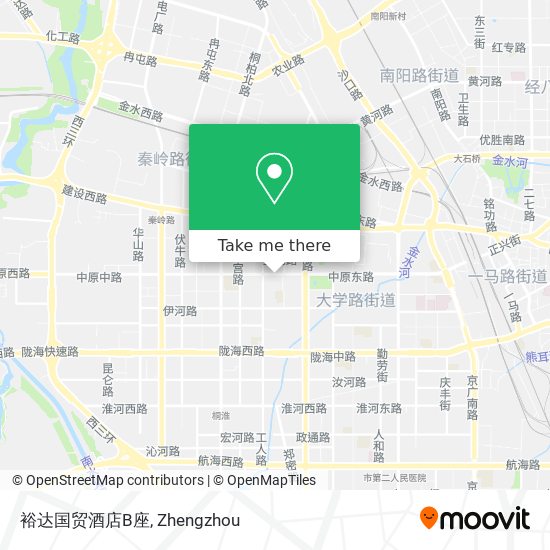 裕达国贸酒店B座 map