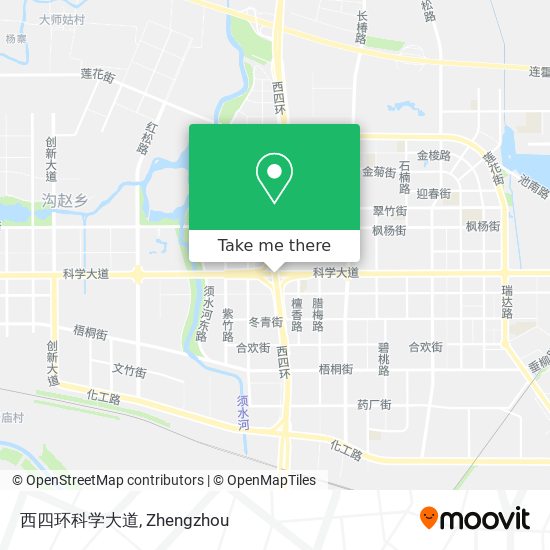 西四环科学大道 map