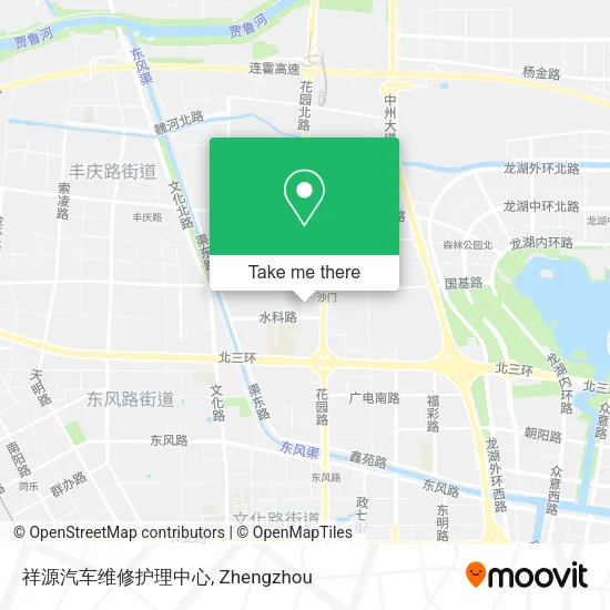 祥源汽车维修护理中心 map