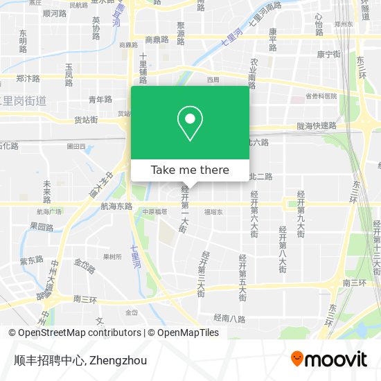 顺丰招聘中心 map