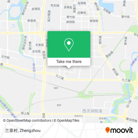 兰寨村 map