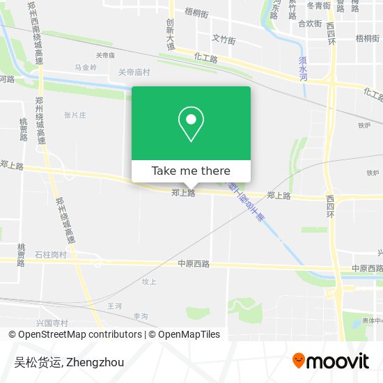 吴松货运 map