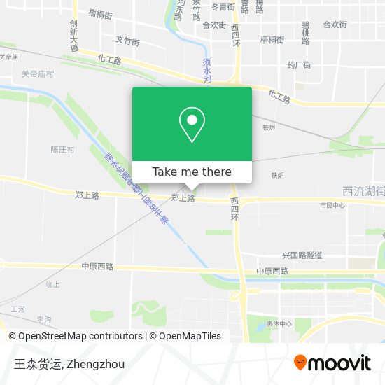 王森货运 map