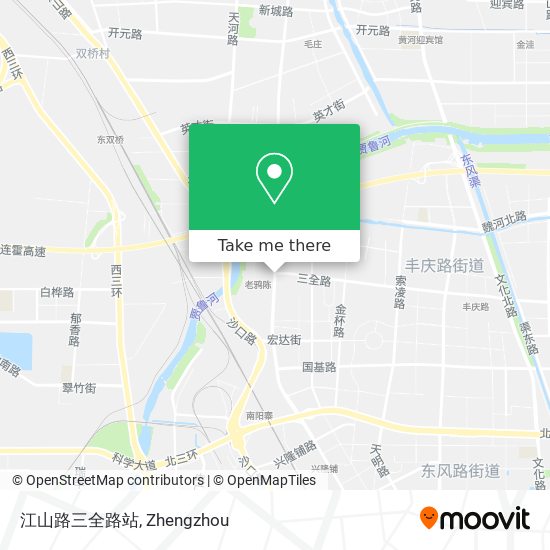 江山路三全路站 map