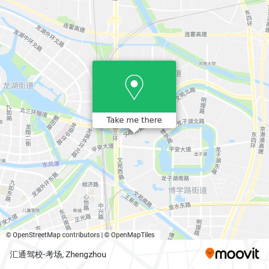 汇通驾校-考场 map