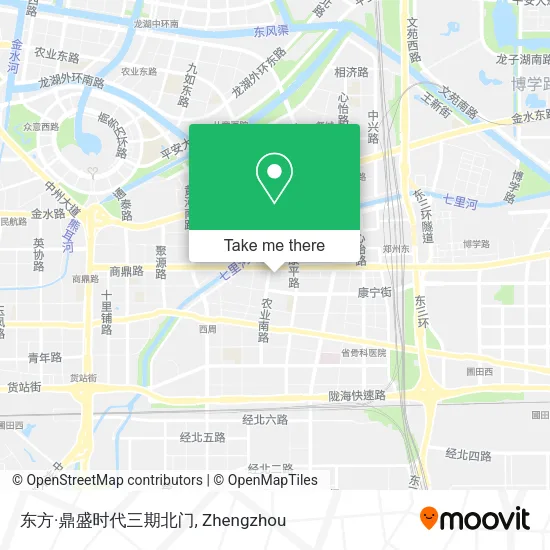 东方·鼎盛时代三期北门 map