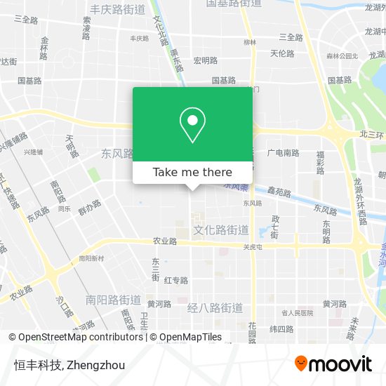 恒丰科技 map