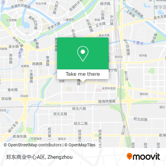 郑东商业中心A区 map
